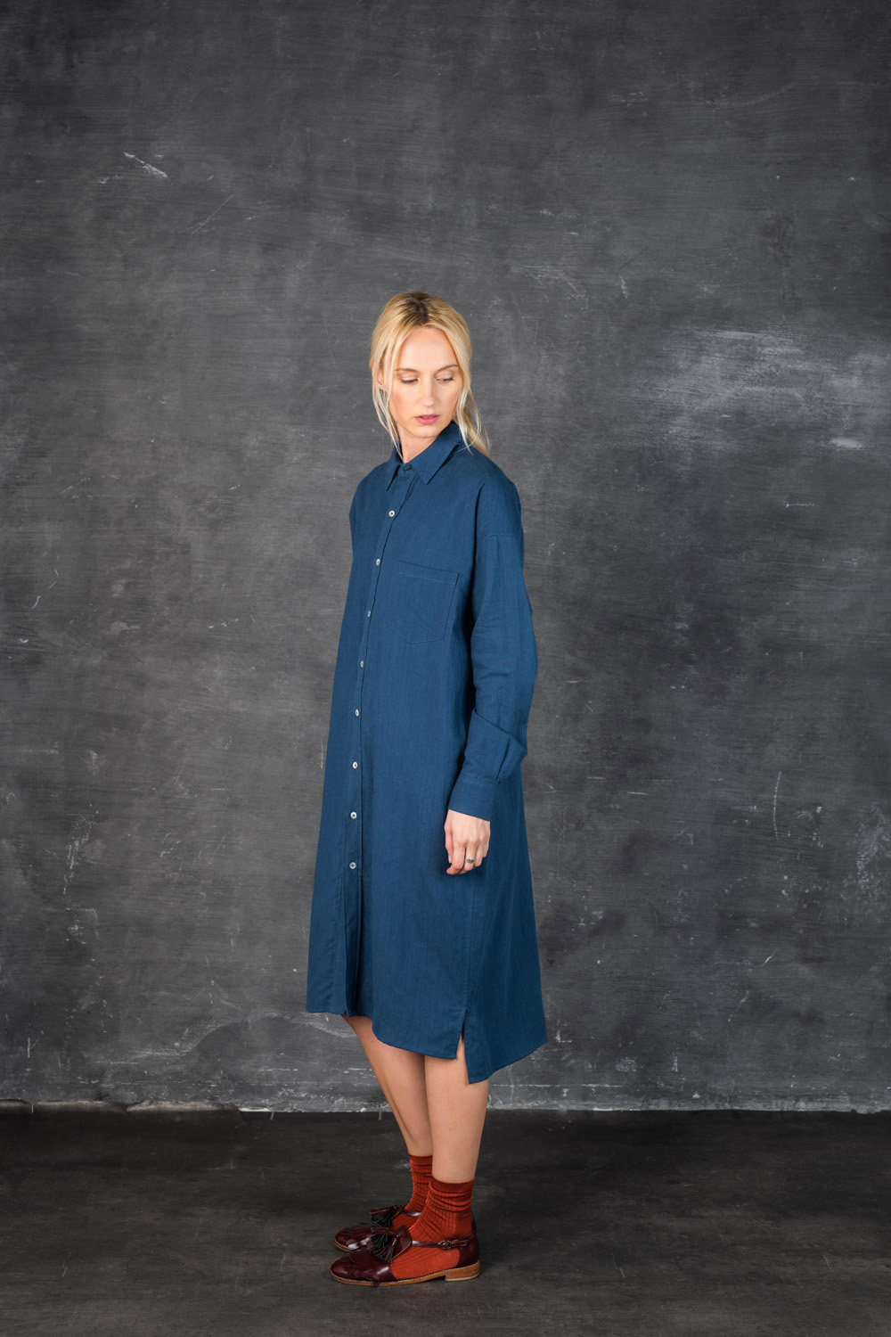 Guleder Rose Dress Navy 3.jpg