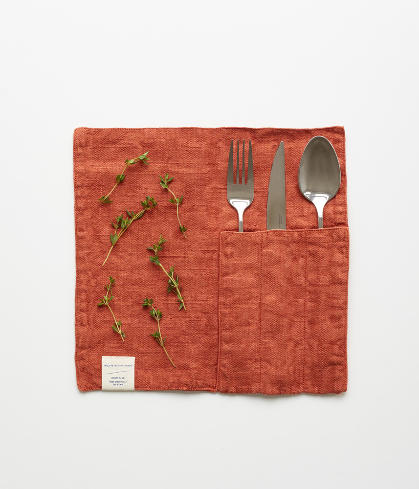 Cutlery pocket-Baked Clay-Linen Tales.jpg